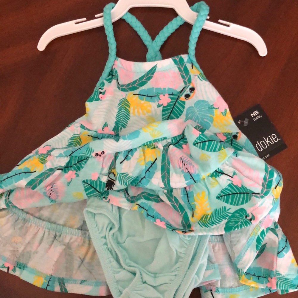 Newborn summer outfit